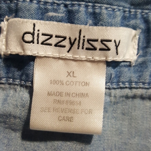 dizzylizzy  jeans blouse woman - Picture 6 of 7